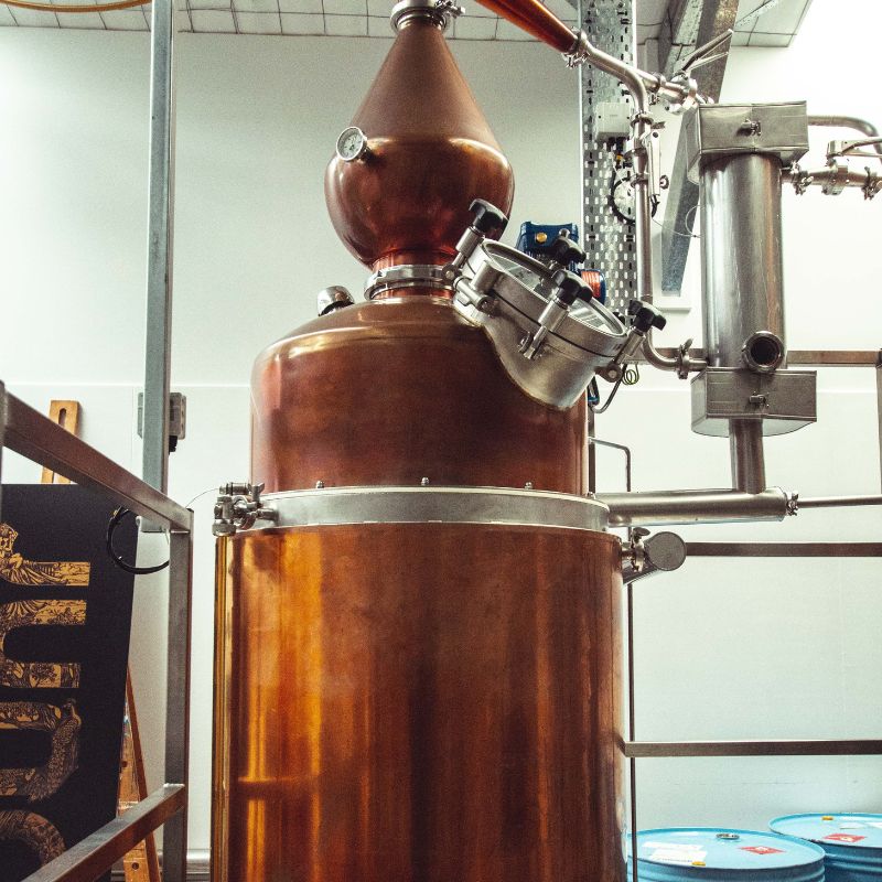 Juno Gin copper still